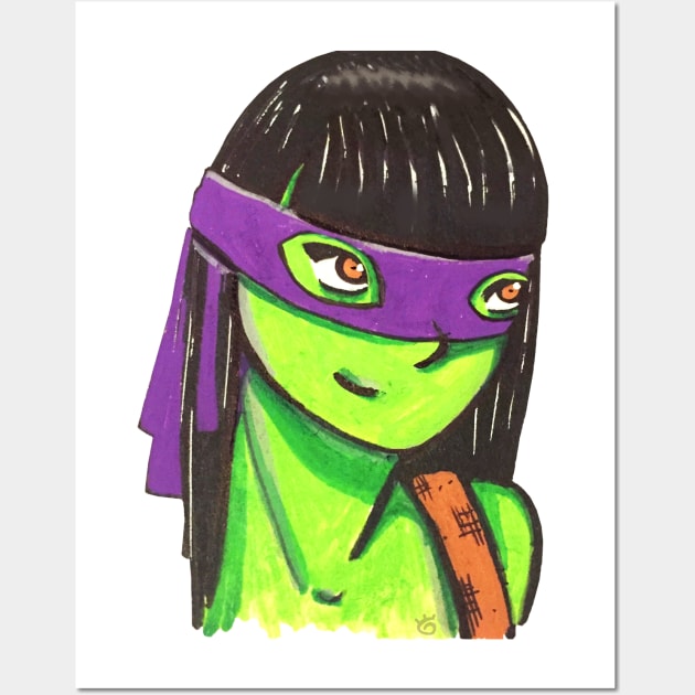 Donatello Girl Wall Art by Gunes Ozcan